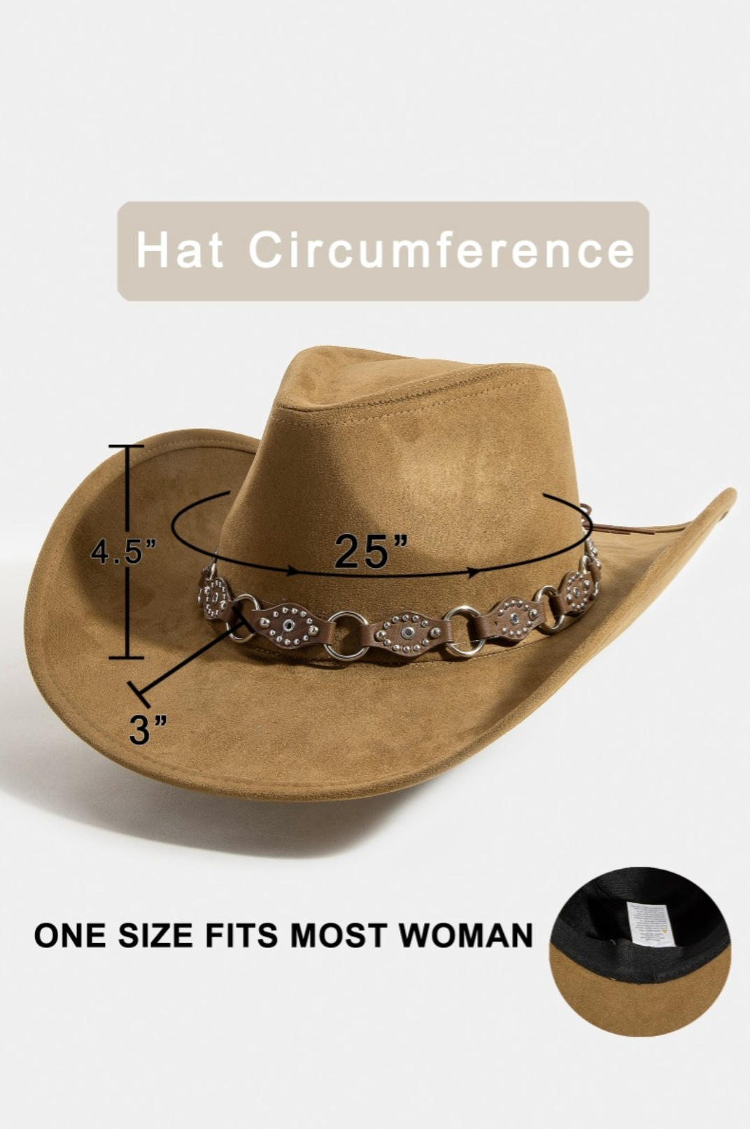 Ridge Trail Cowboy Hat Light Brown