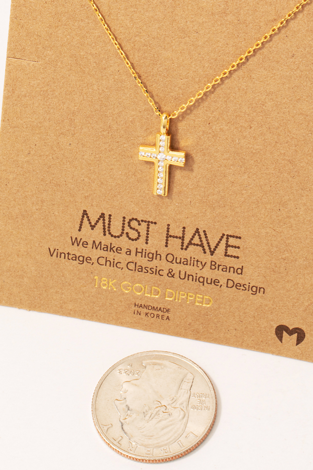 Radiant Faith Pendant Necklace