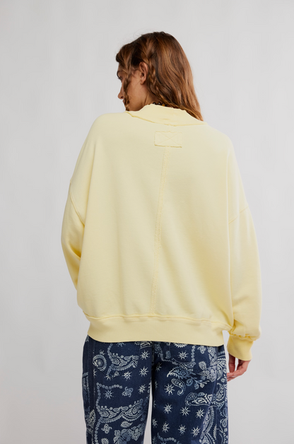 Palm Springs Pullover Banana Cream