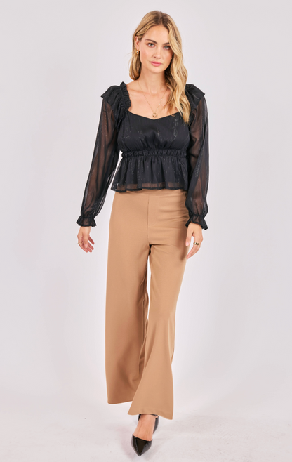 Astrid Pull On Straight Pants