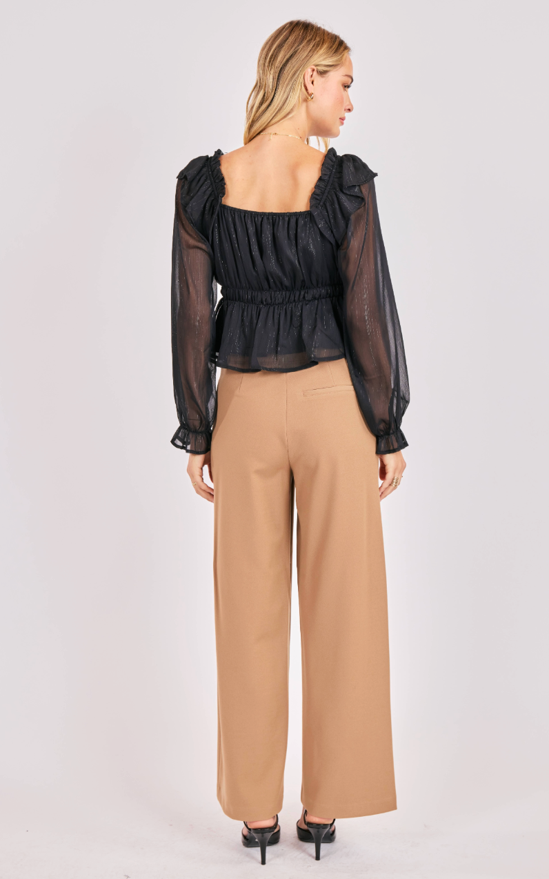 Astrid Pull On Straight Pants