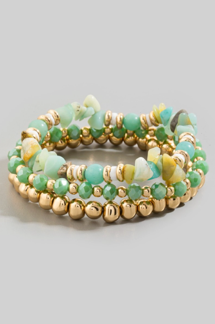 Corinne Beaded Bracelet Set