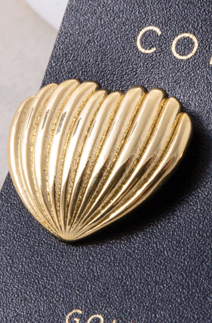 Brianna Ridged Earrings