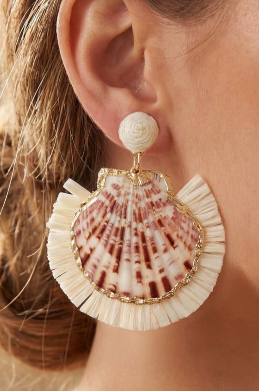 Discover Me Shell Earrings