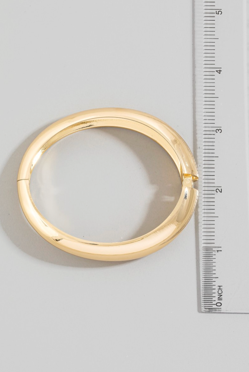 Big Swings Bangle Gold
