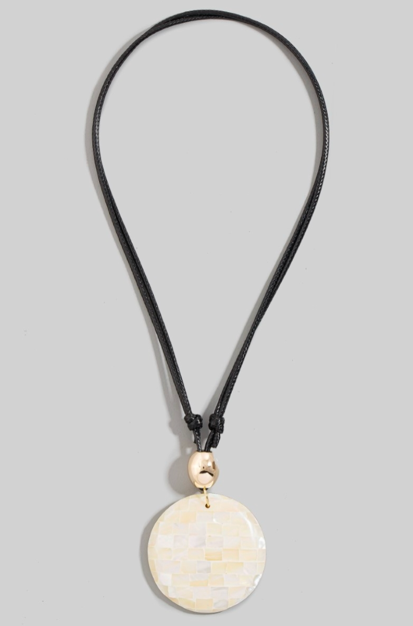 Florence Mosaic Shell Necklace