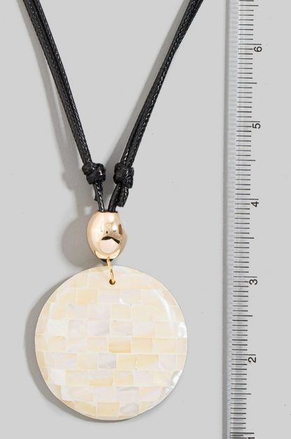 Florence Mosaic Shell Necklace