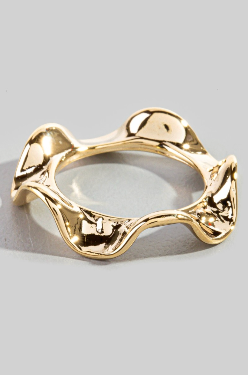 More Life Wave Ring Gold