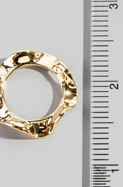 More Life Wave Ring Gold