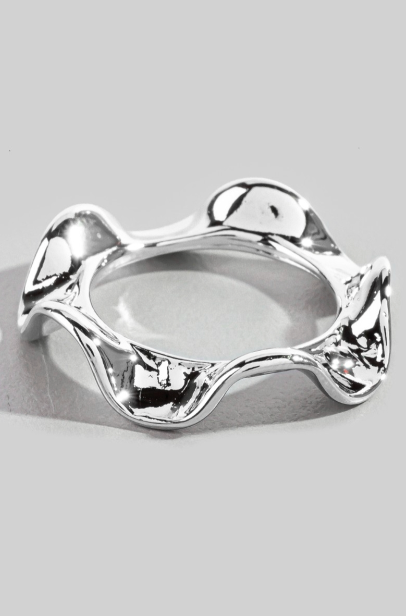 More Life Wave Ring Silver