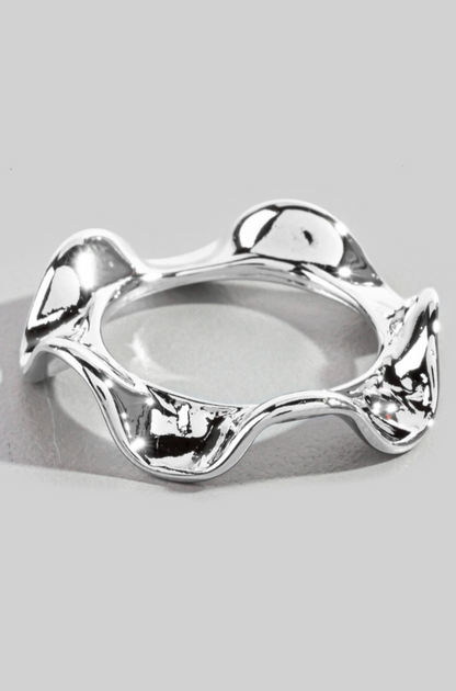 More Life Wave Ring Silver