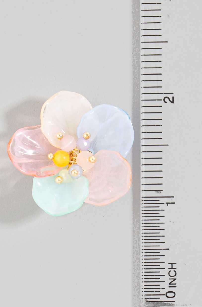 Showing Off Petal Earrings Multi