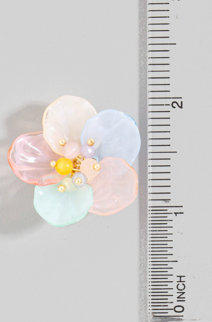 Showing Off Petal Earrings Multi