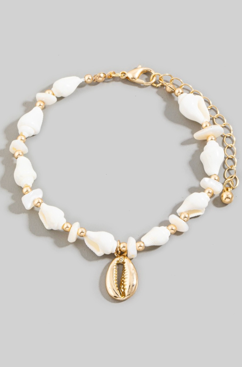 Run Together Shell Bracelet