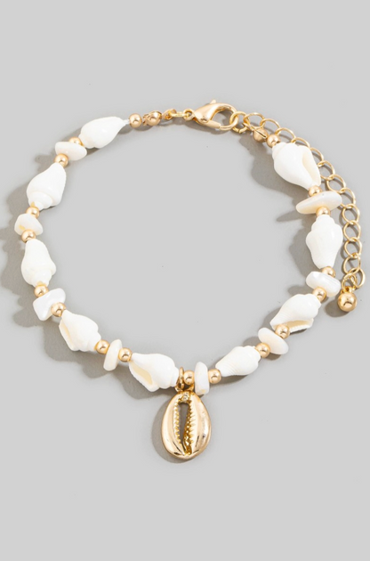 Run Together Shell Bracelet