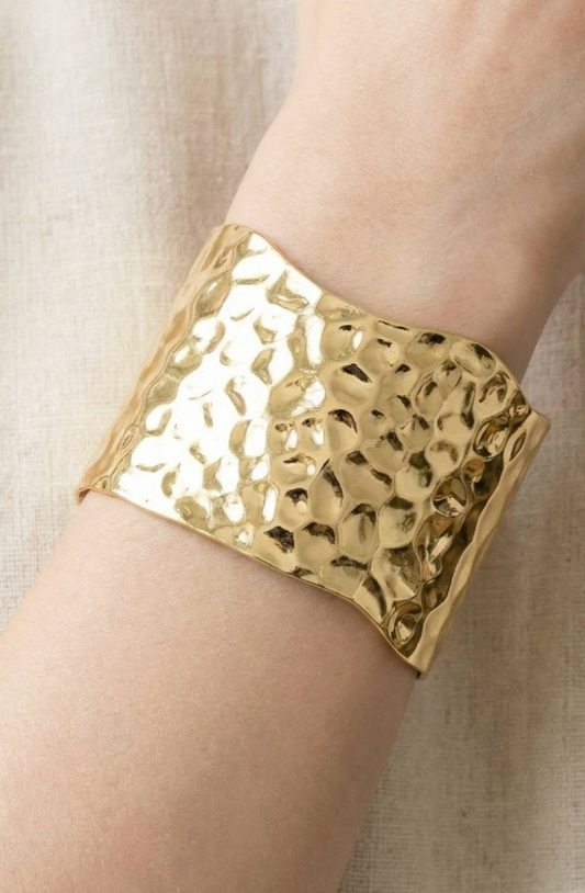 Safe To Say Cuff Gold