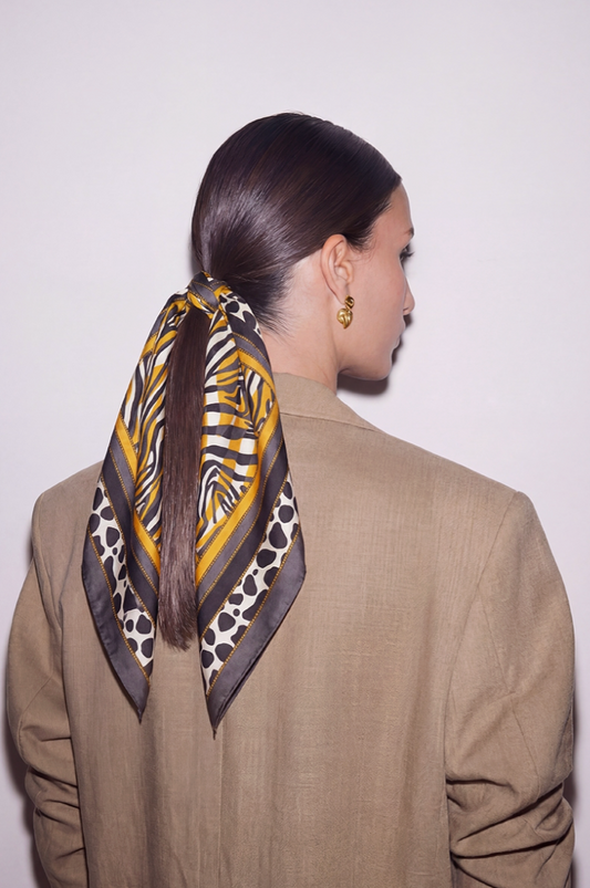 Head To Toe Zebra Scarf