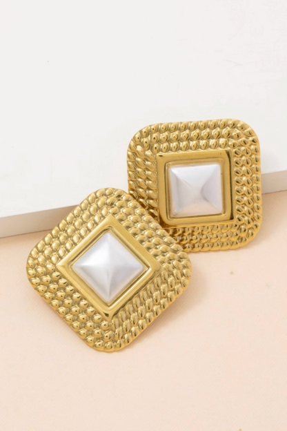 In My Bones Pearl Earrings