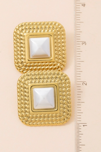In My Bones Pearl Earrings