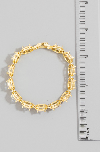 Hits Different Cz Bracelet