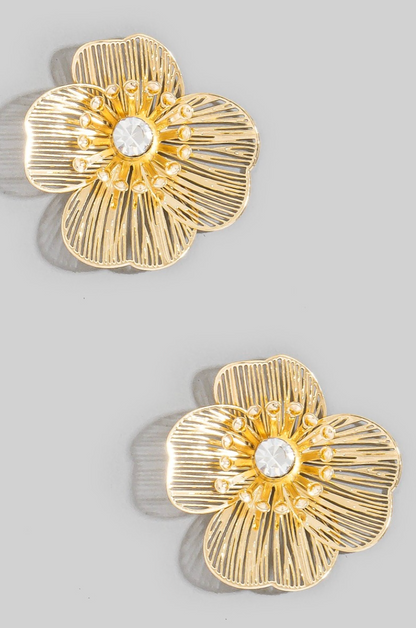 Mystified Flower Earrings