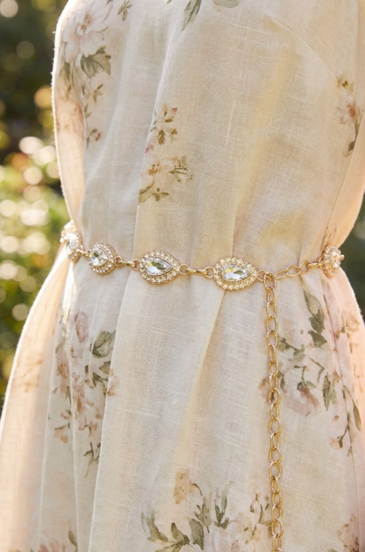 Back To Me Crystal Belt