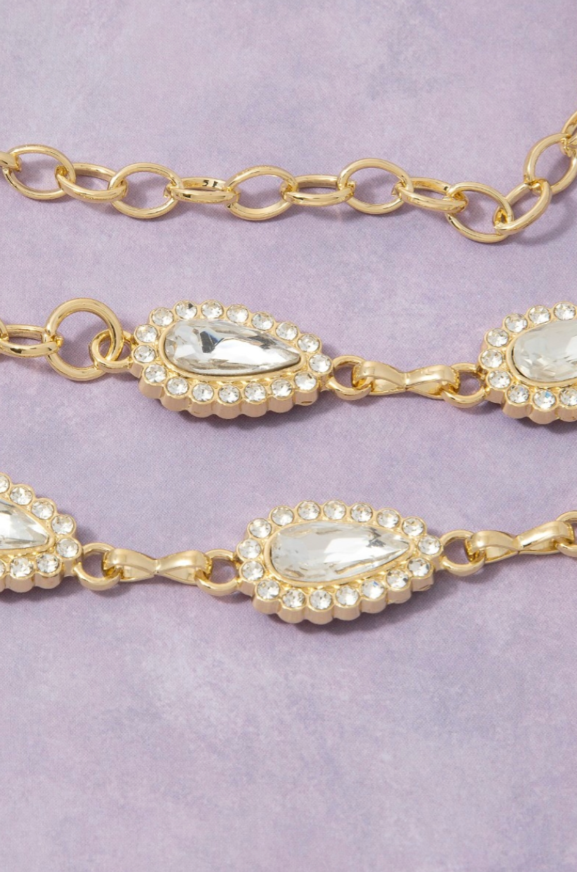 Back To Me Crystal Belt