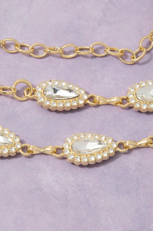 Back To Me Crystal Belt
