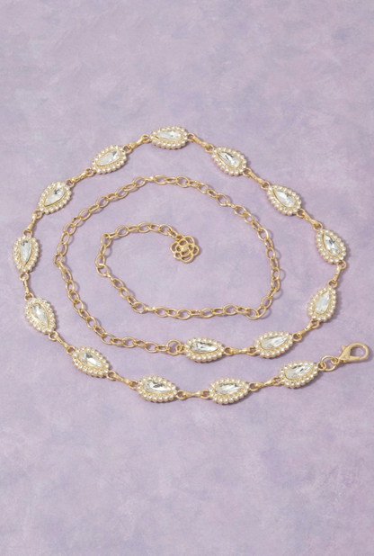 Back To Me Crystal Belt