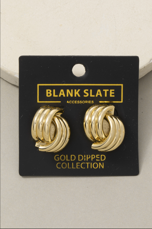 Too Far To Fix Cluster Earrings