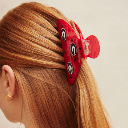 University Of Georgia Logo Hair Claw Clip