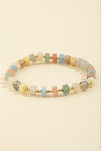 Cynthia Beaded Bracelet Light Multi