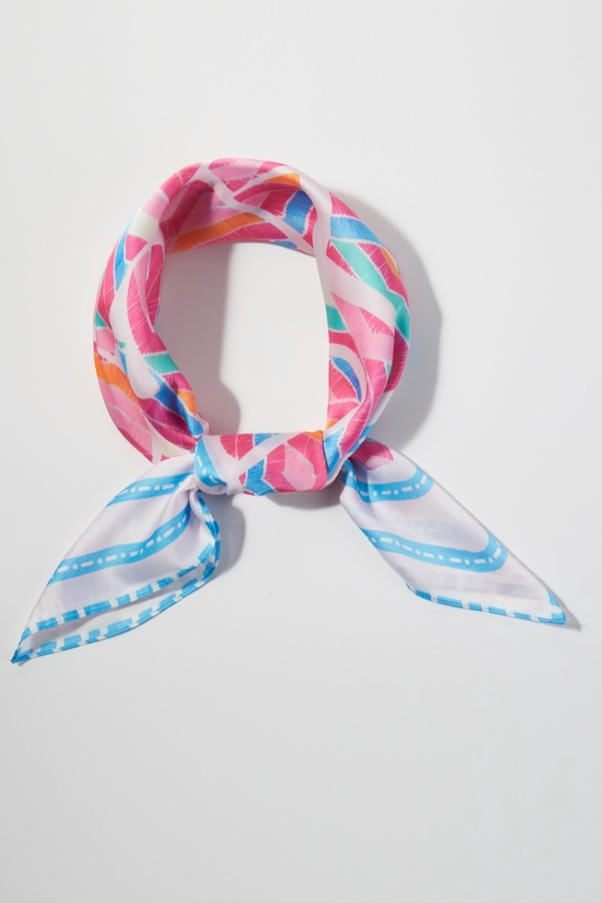 This Or That Scarf Pink