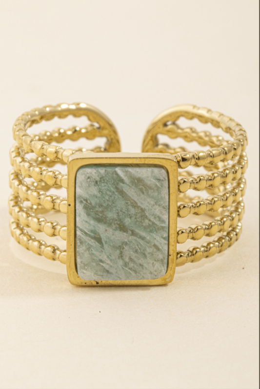 Planned It Stone Ring