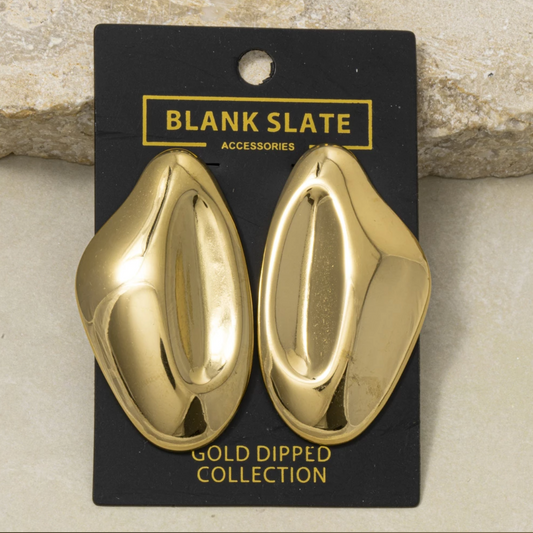 Center Stage Puffy Earrings