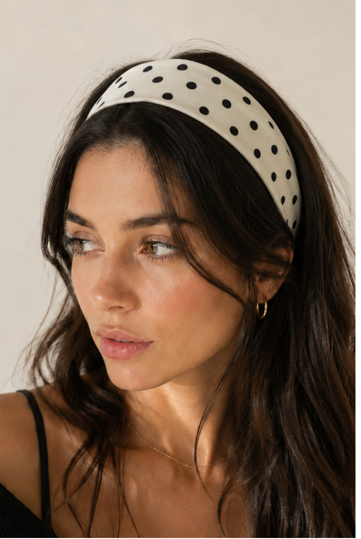 It's Fate Gingham Headband Set