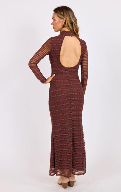 Sundance Stretch Lace Maxi Dress