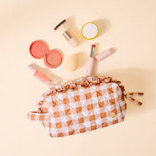 Load image into Gallery viewer, Maple Gingham Essentials Pouch
