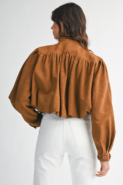 Along The Way Suede Jacket