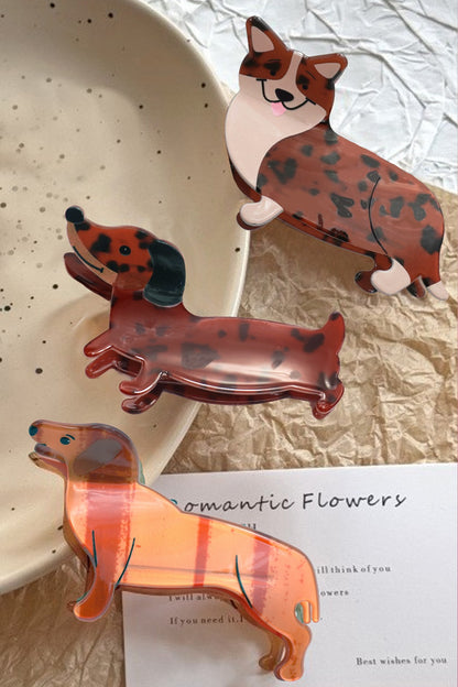 Corgi Cuddle Jumbo Clip