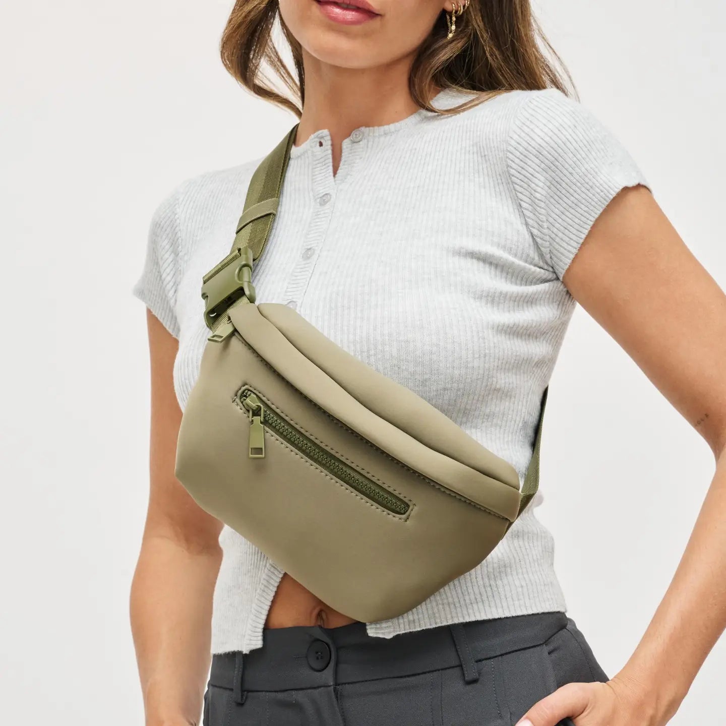 Celestine Belt Bag Army