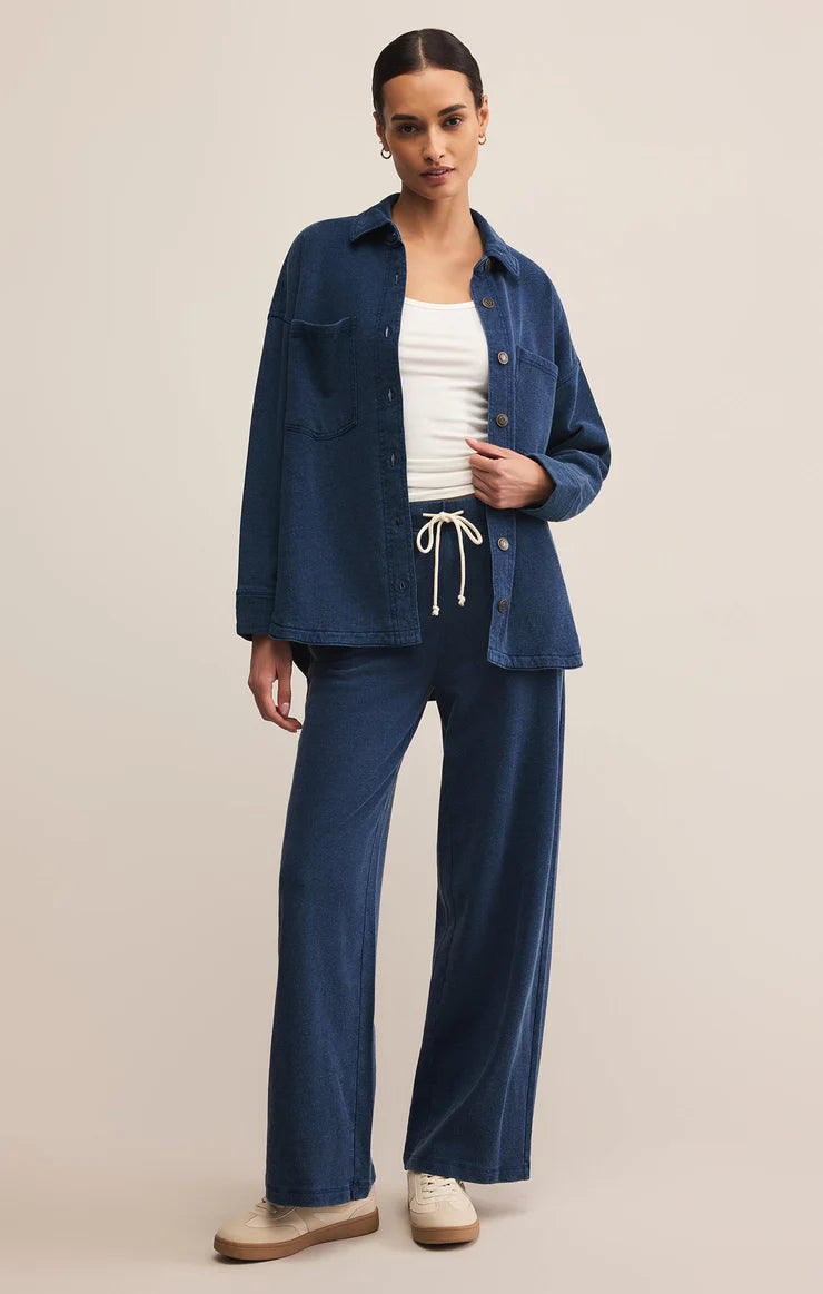 All Day Knit Denim Jacket Indigo