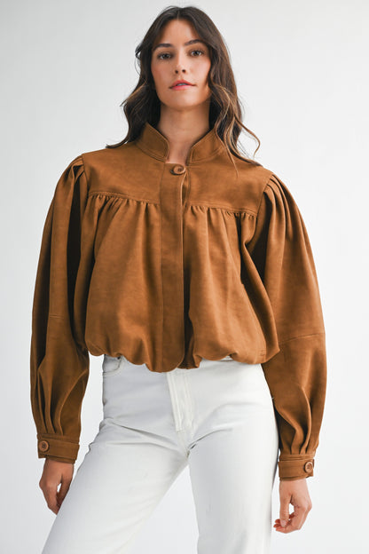 Along The Way Suede Jacket