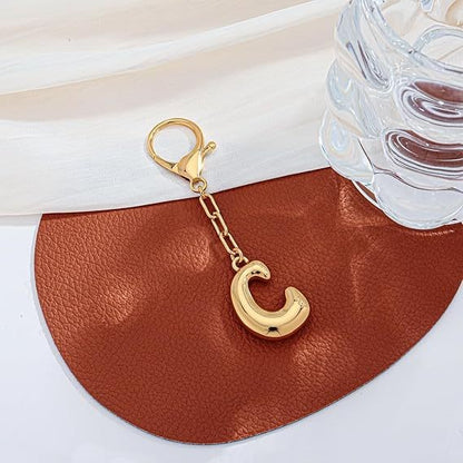 Must Be Love Monogram Bag Charm