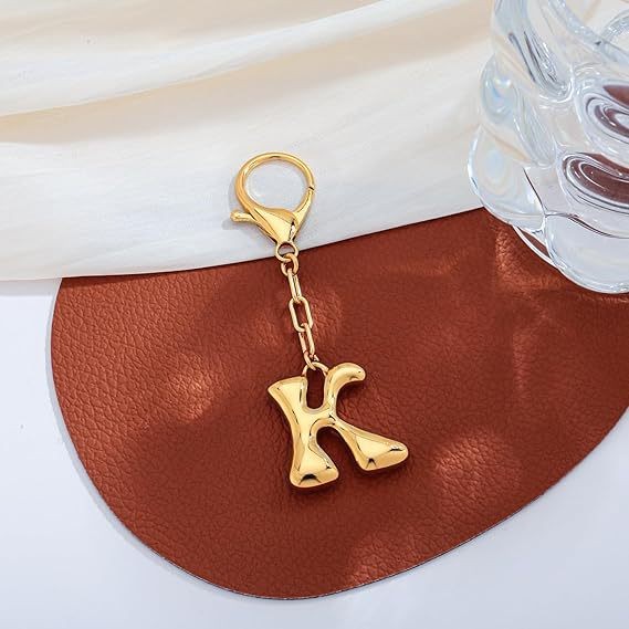 Must Be Love Monogram Bag Charm