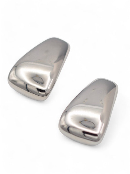A List Earrings Silver