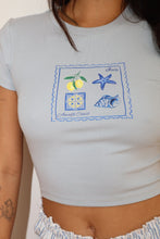 Load image into Gallery viewer, Amalfi Coast Postcard Baby Tee