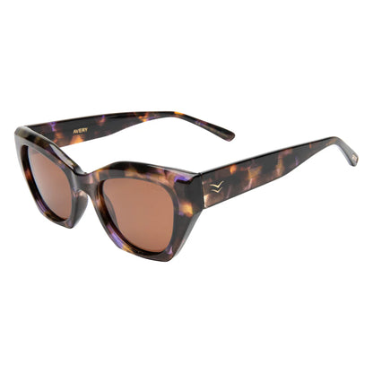 Avery Sunnies Blue Tort/Brown