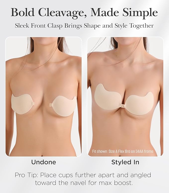 Adhesive Strapless Flex Bra