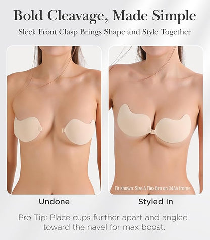 Adhesive Strapless Flex Bra